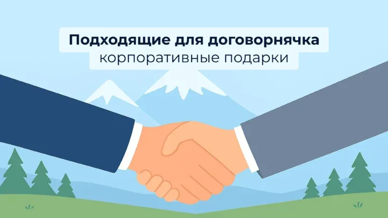 Подходящие для договорнячка корпоративные подарки