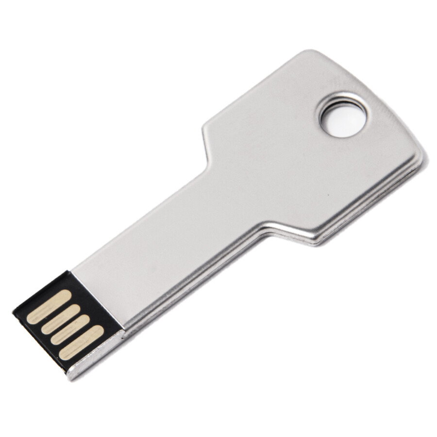 USB flash-карта KEY (8Гб), серебристый | IKON GIFTS